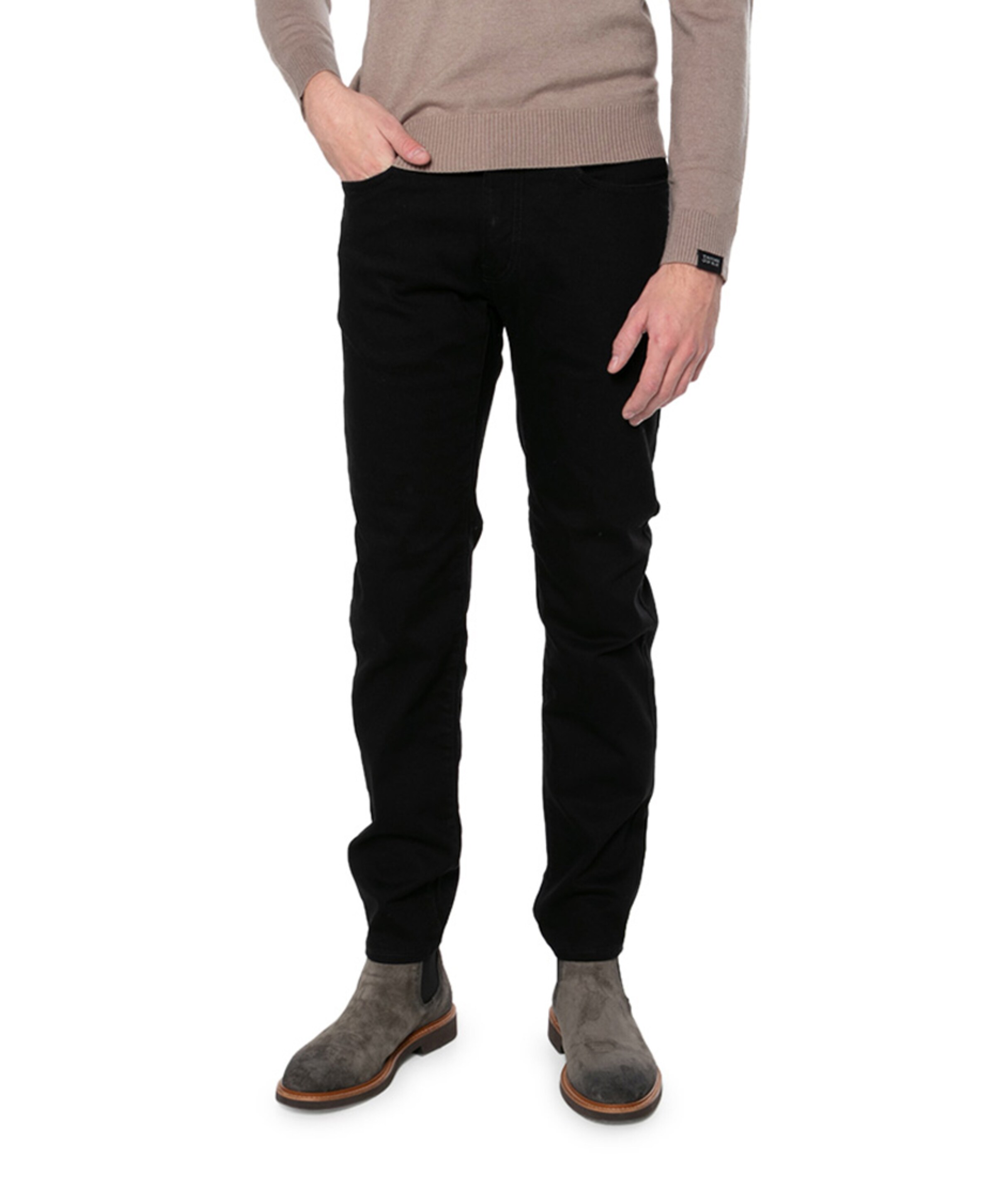 Pierre Cardin Lyon Tapered heren jeans zwart