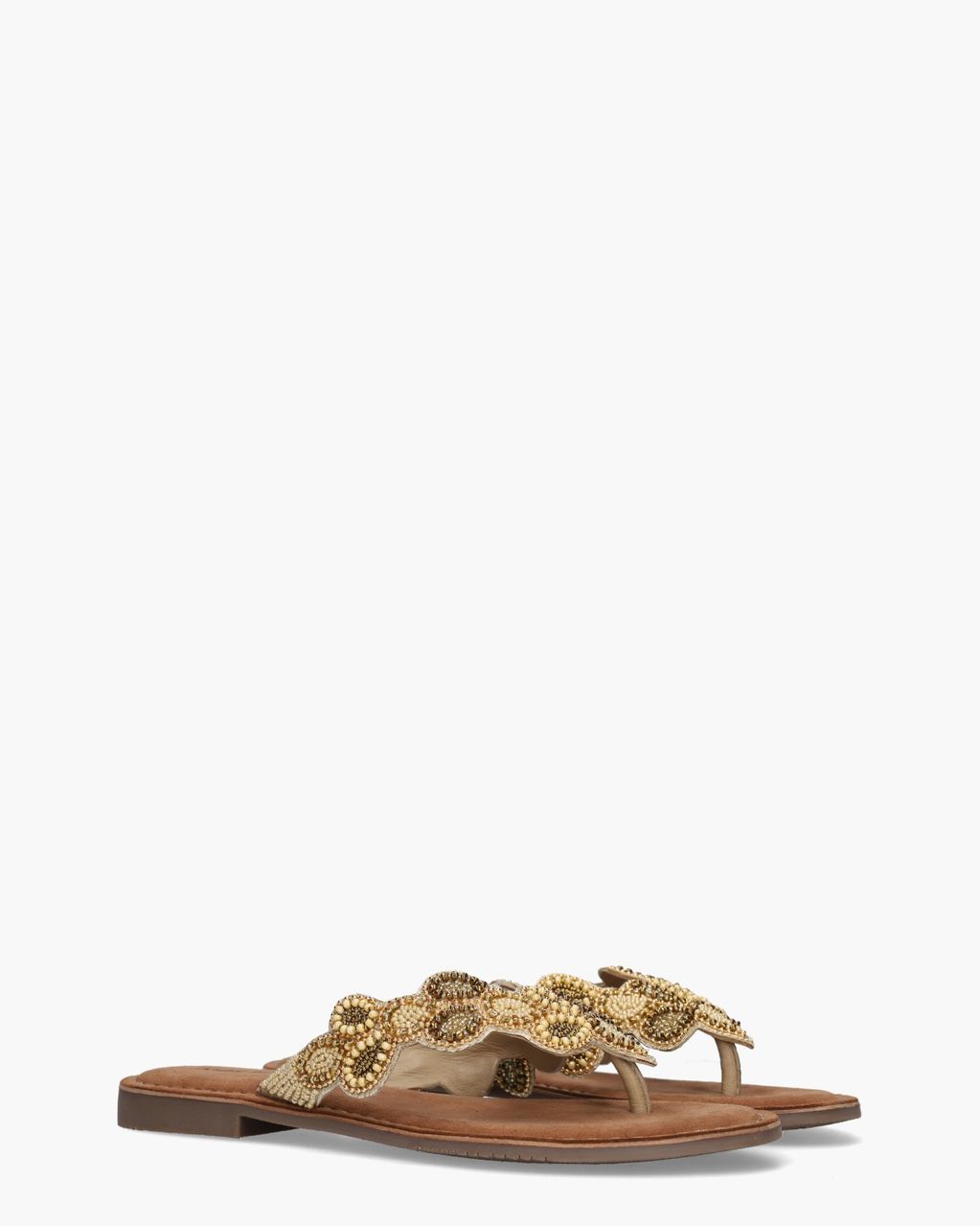 Si Zelda Beige/Multi Damesslippers