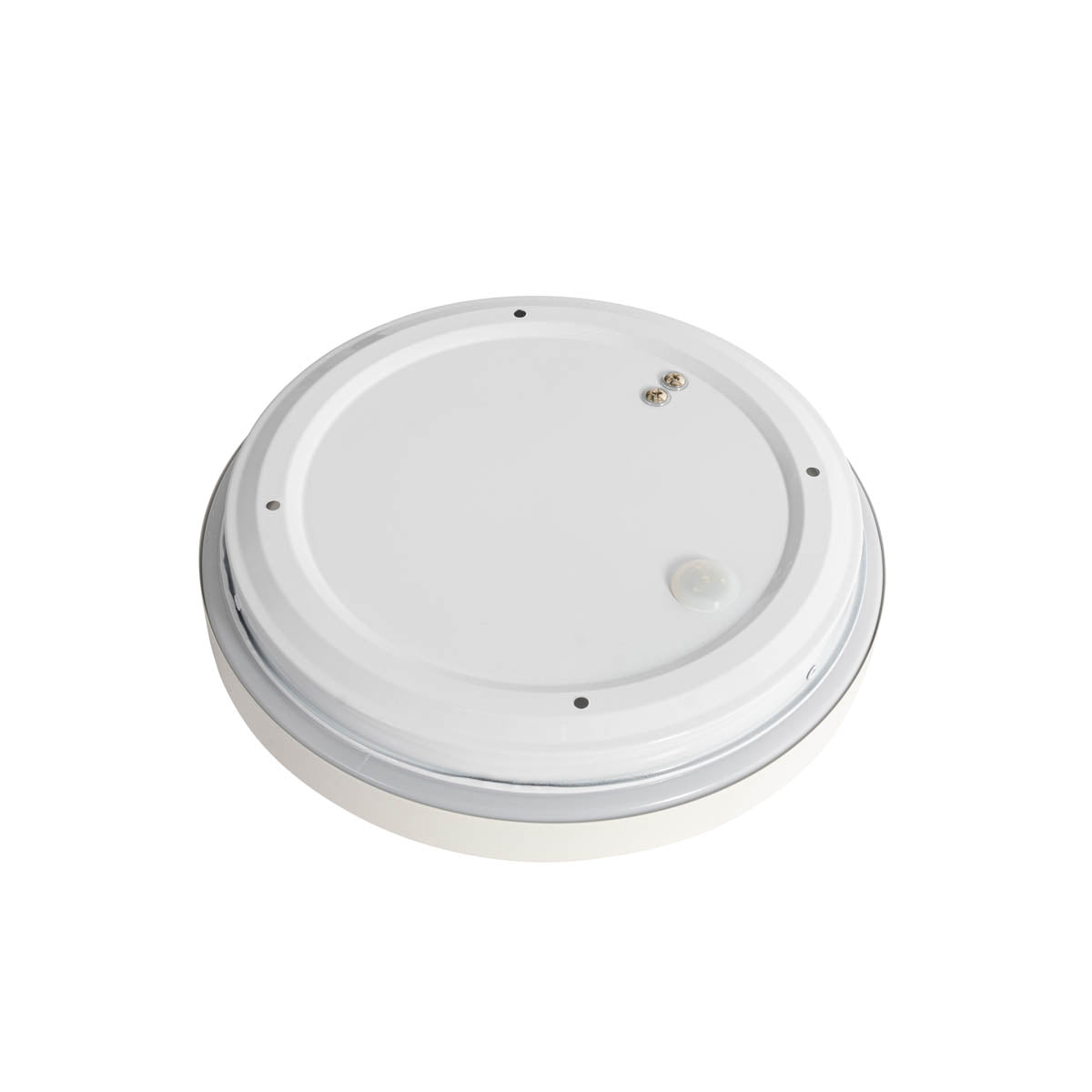 QAZQA Moderne plafondlamp wit 25 cm IP44 - Walden