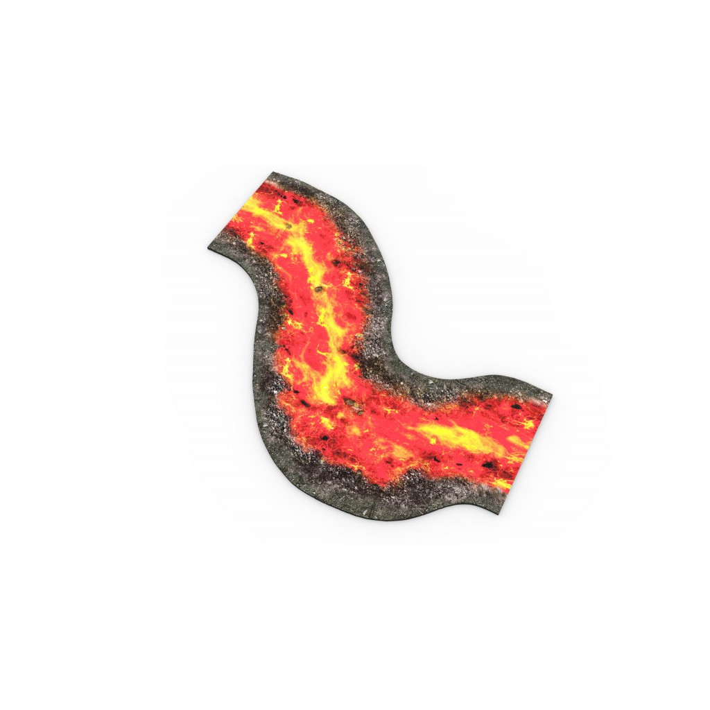 2D modular rivers - Lava