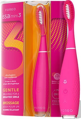 Foreo ISSA Mini 3 Elektrisk Tannbørste, Wild Strawberry