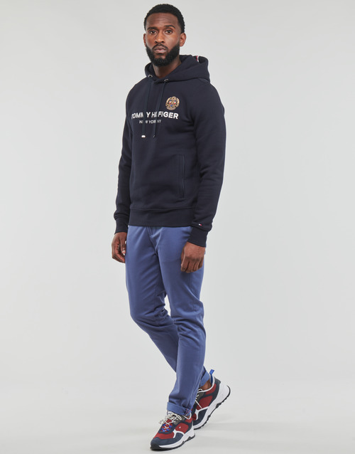 Tommy Hilfiger - ICON STACK CRESTHOODY Marino
