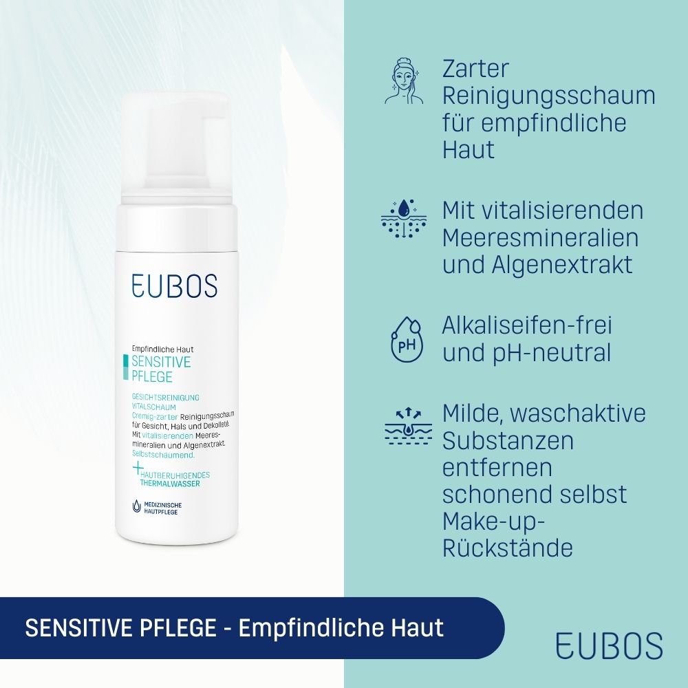 EUBOS® Sensitive Gesichtsreinigung Vitalschaum