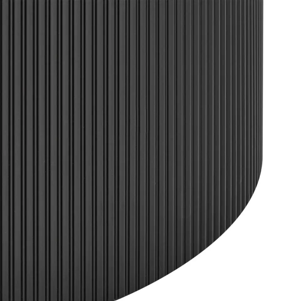 SHEHO - Eettafel - Zwart - 120 cm - MDF