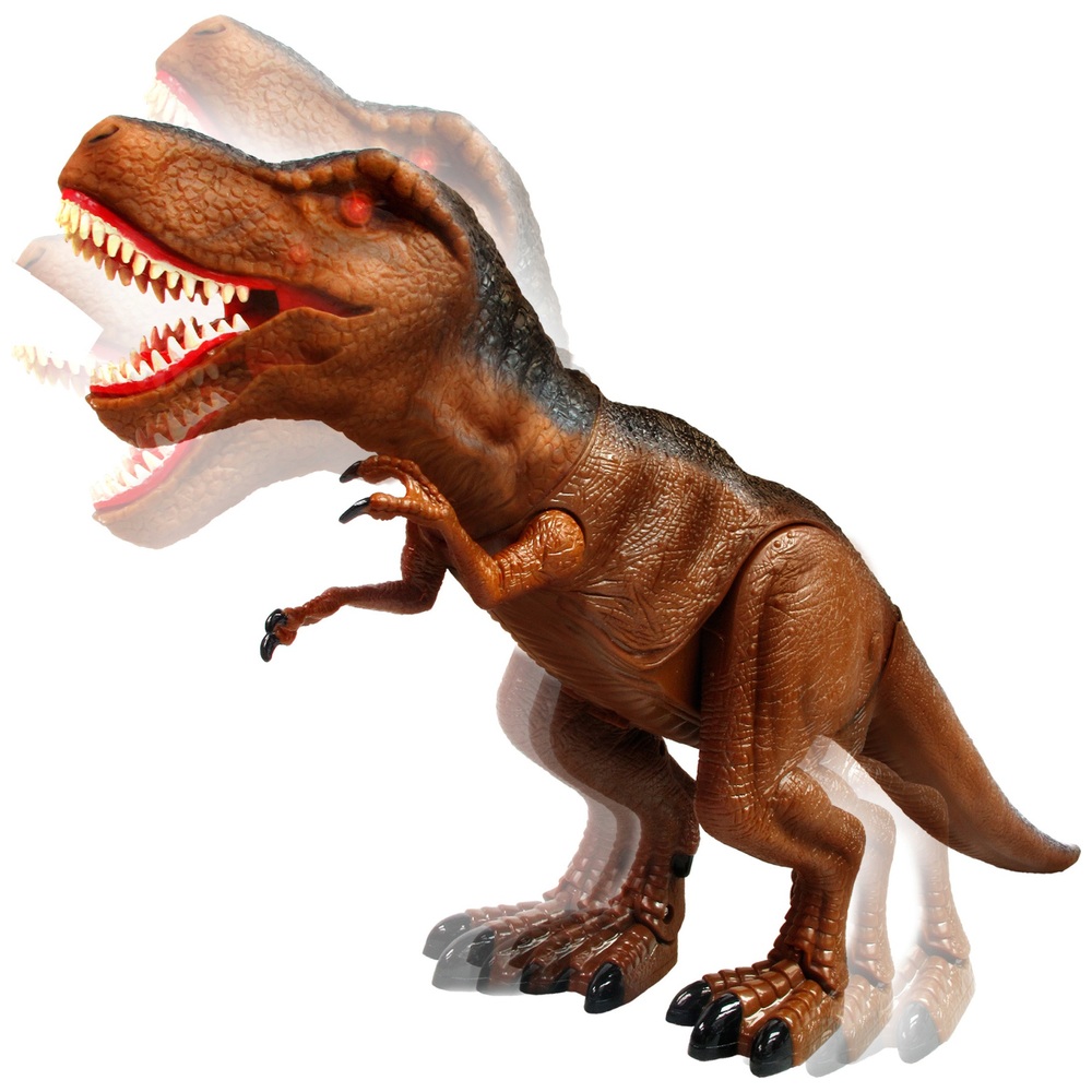 Mächtiger Megasaurier, laufender und brüllender T-Rex