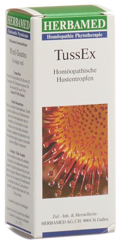 TUSSEX Homöpathische Hustentropfen Tropfen Fl 50 ml