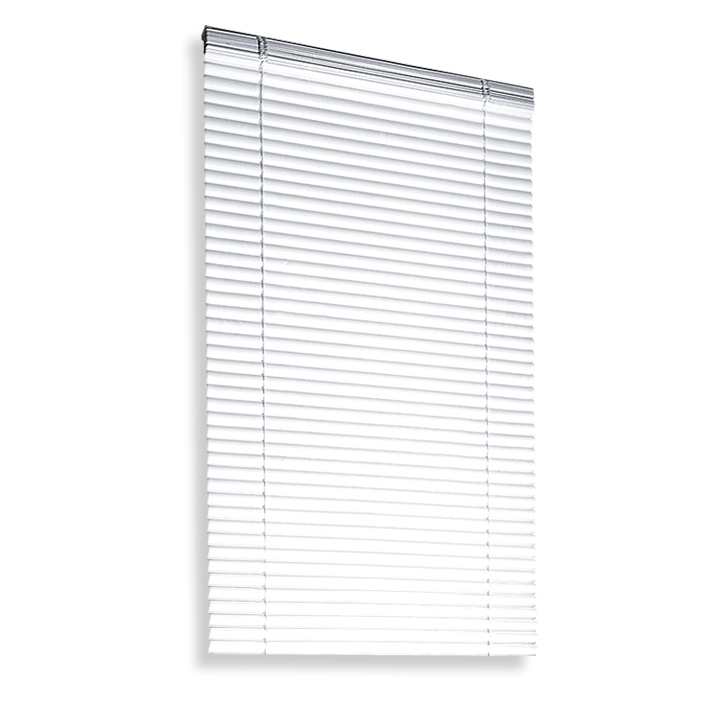 Alu-Jalousie - weiß - mit Zubehör - 60x175 cm