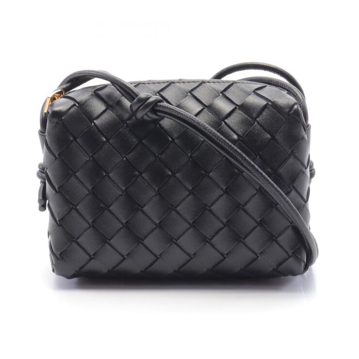 Bottega Veneta Vintage Bottega Veneta Crossbody Bag Black