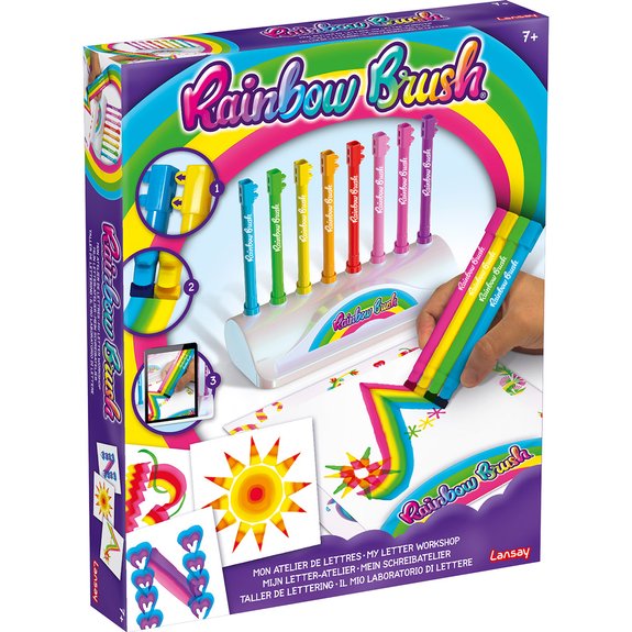 Rainbow Brush : Mon atelier de lettres