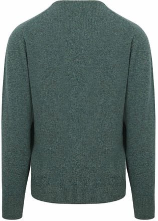 William Lockie Pullover Wol Moorland Groen 7092DF-Moorland kopen