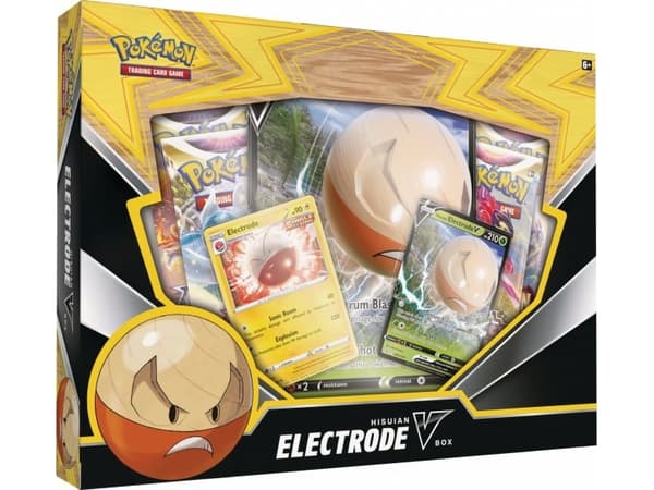 Pokemon Hisuian Electrode V Box Trading Card Set