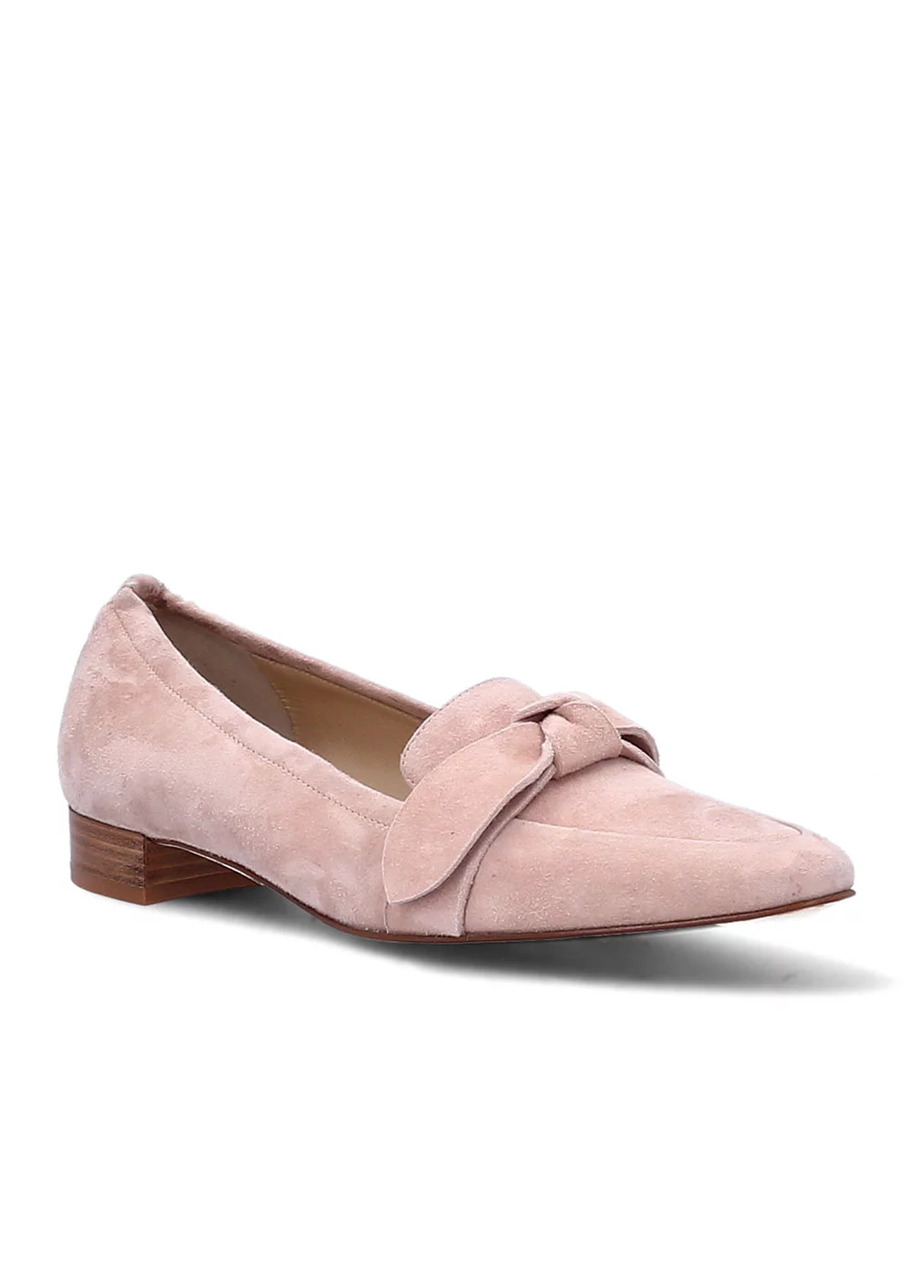 MOCASSIN SWINDON VELOURS ROSE