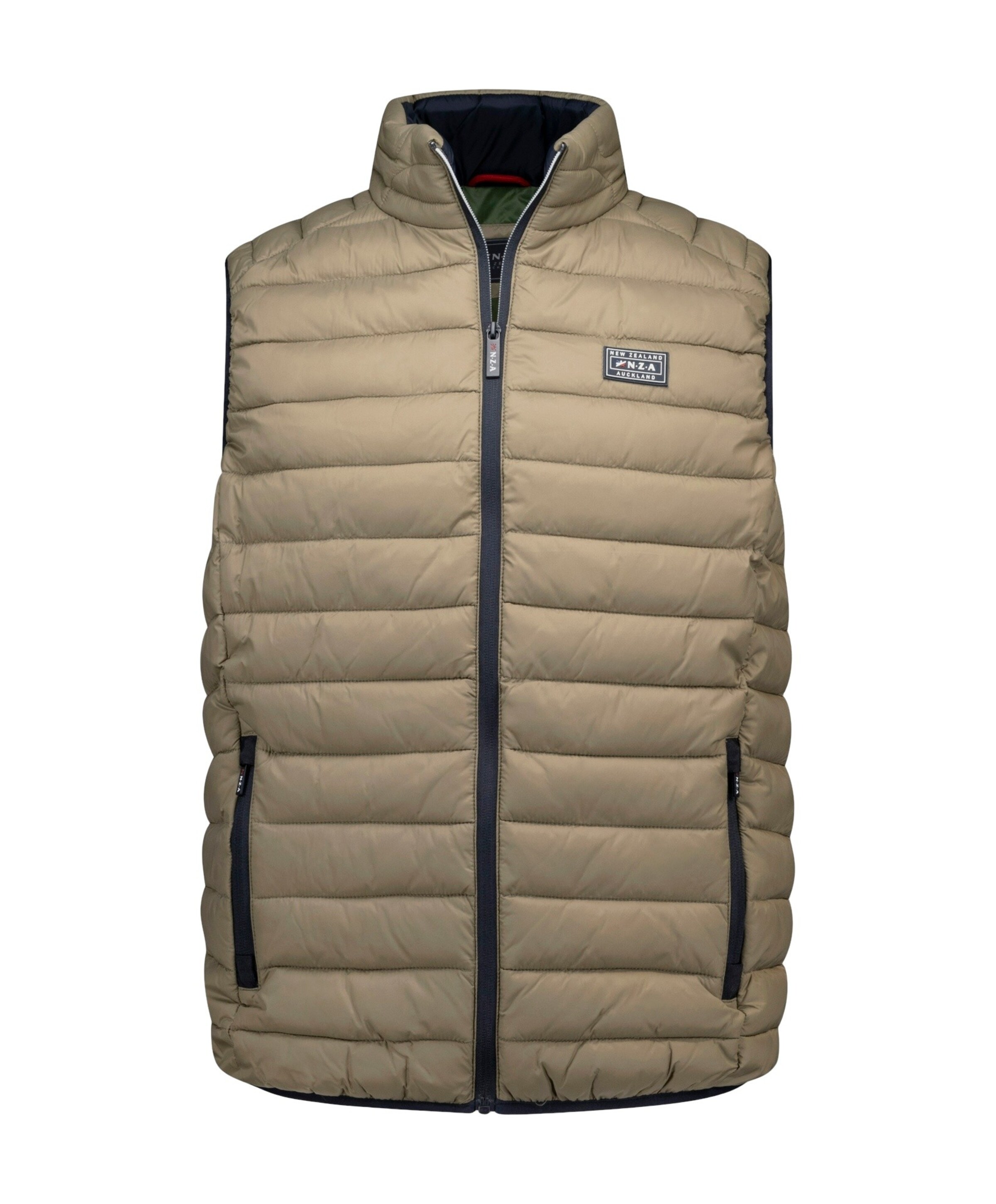 New Zealand Auckland Heren bodywarmer beige