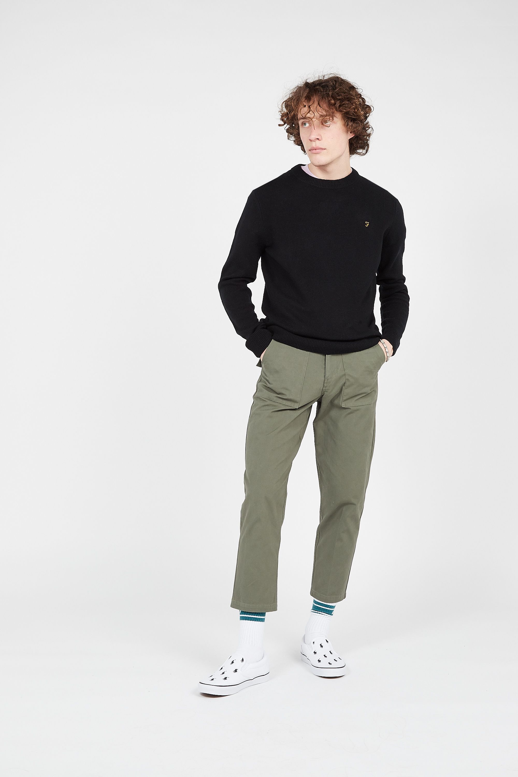POLO RALPH LAUREN Slip-On KEATON SLIP Blanc