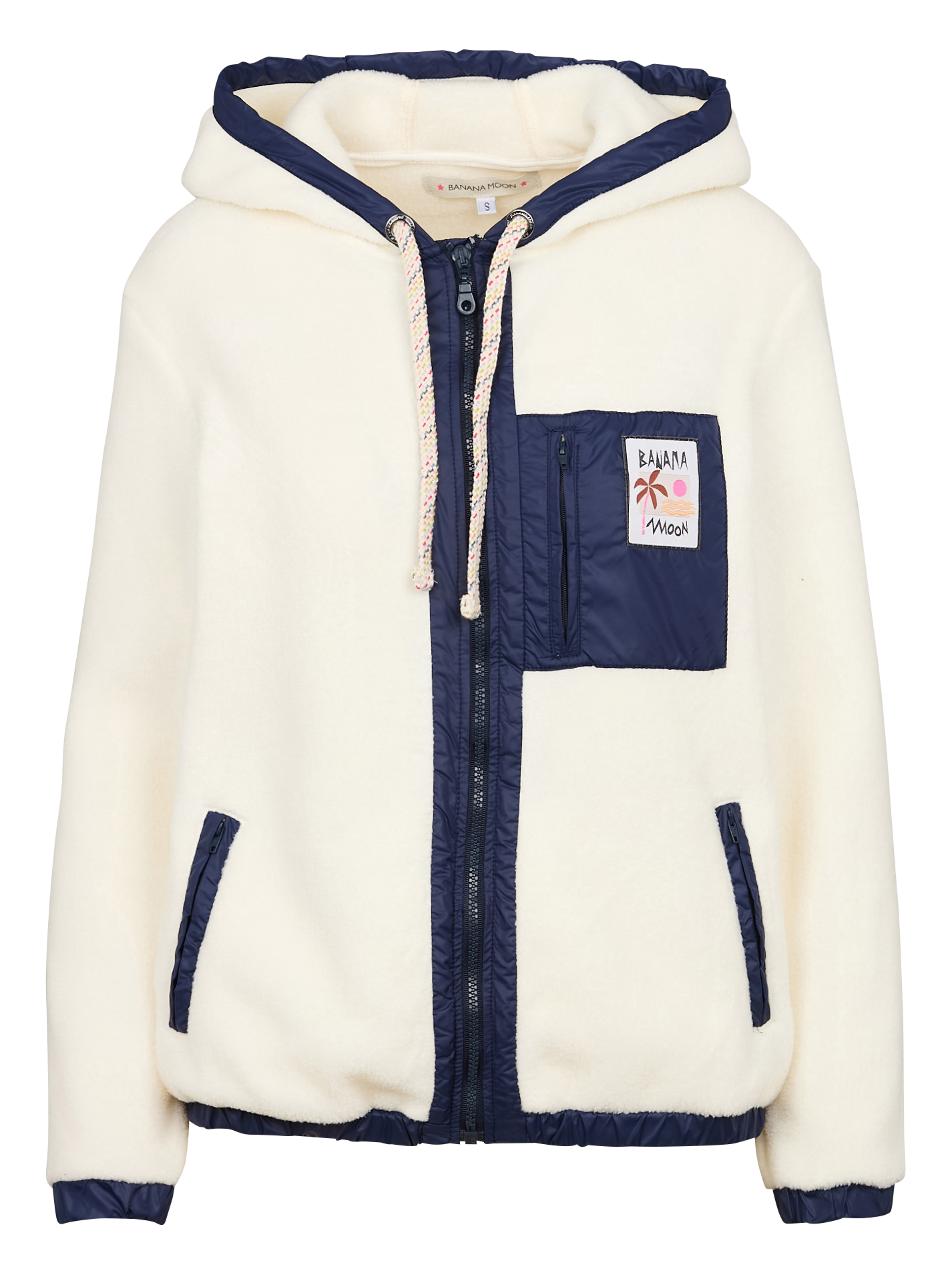 WARREN BRICHILL - Veste polaire à capuche | Beige