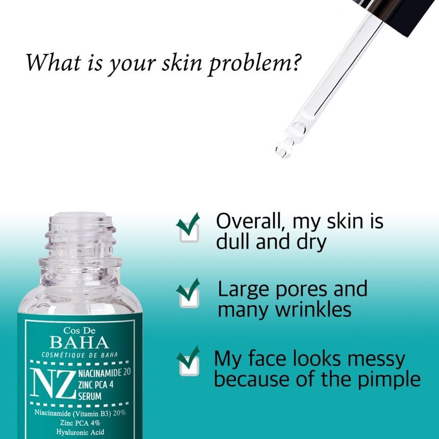 Cos De BAHA - NZ Niacinamide 20 Zink PCA 4 Serum