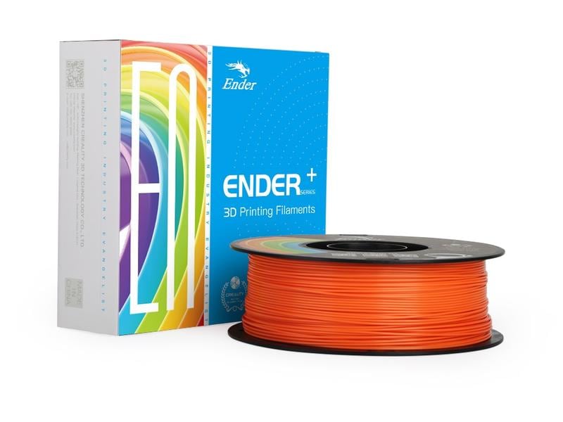 Creality Filament PLA  Orange, 1.75 mm, 1 kg Hochwertiges PLA  Filament für 3D-Drucker