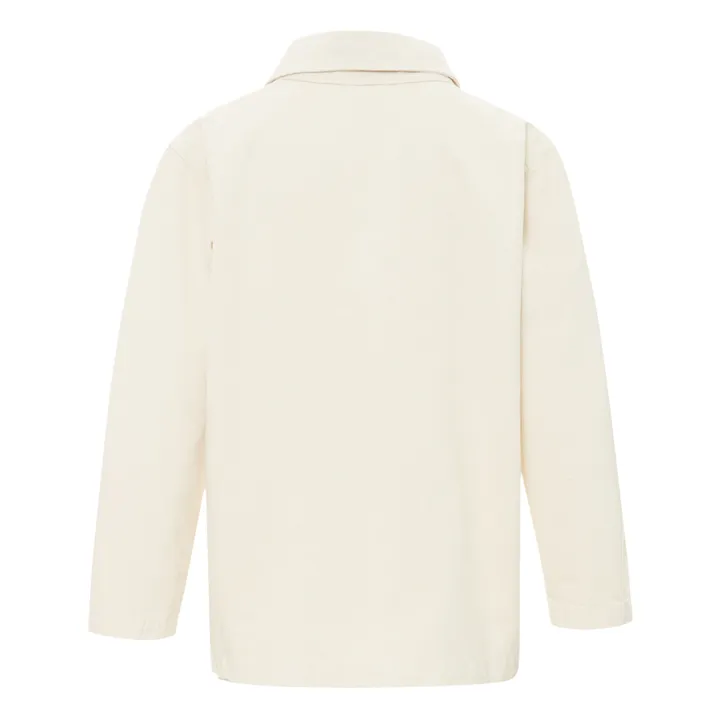 Poudre Organic Veste Jaqueta Coton Bio Denim -Collection Femme | Beige