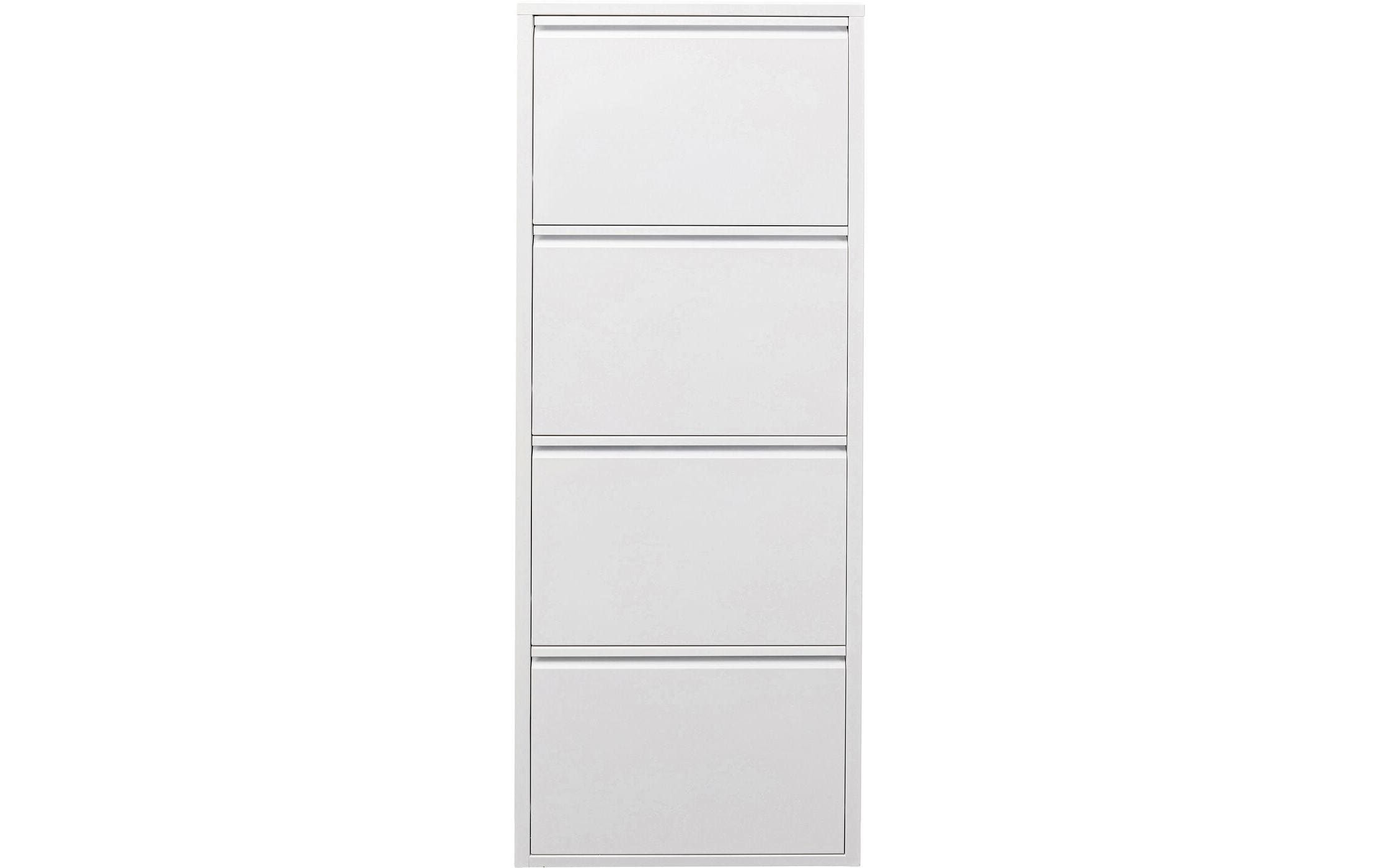 Schuhschrank Caruso 4-er, 50 x 136 cm, Beige<br>Schuhschrank