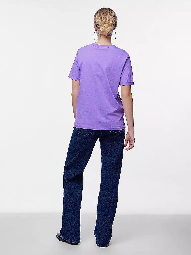 PIECES T-Shirt PCRIA lila