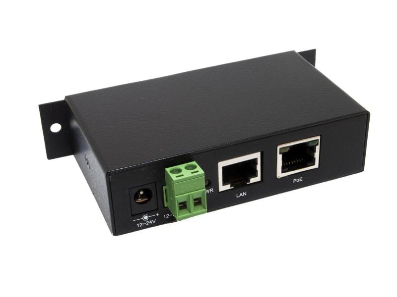 Exsys PoE Injector EX-6007PoE Gigabit-PoE-Injektor mit DIN-Rail-Montagekit