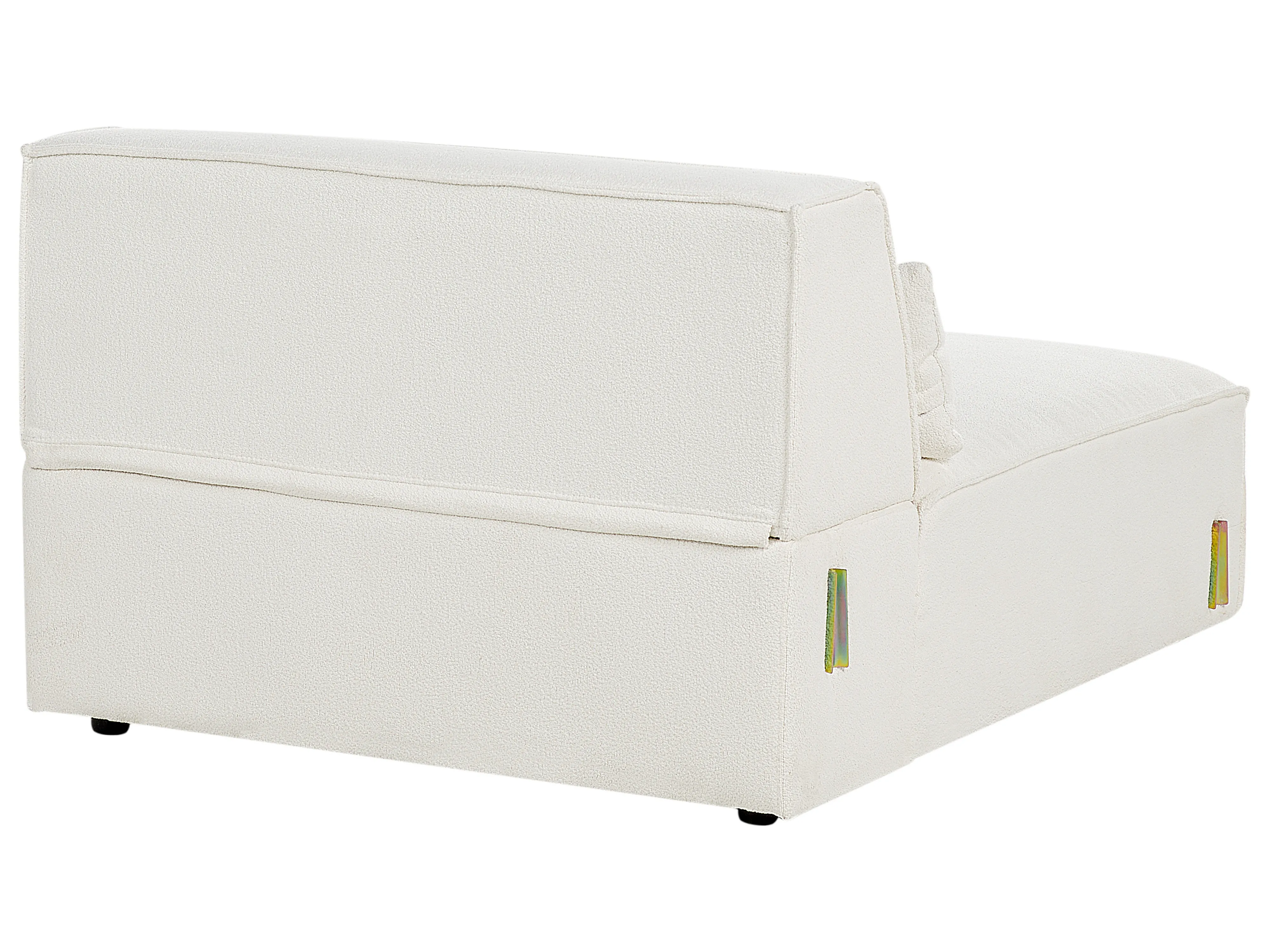 Modulaire bank 3-zits HELLNAR Bouclé Gebroken wit
