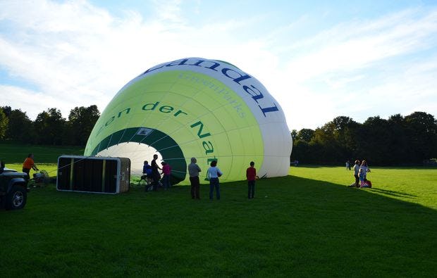 Ballonfahrt in Worms als Geschenk