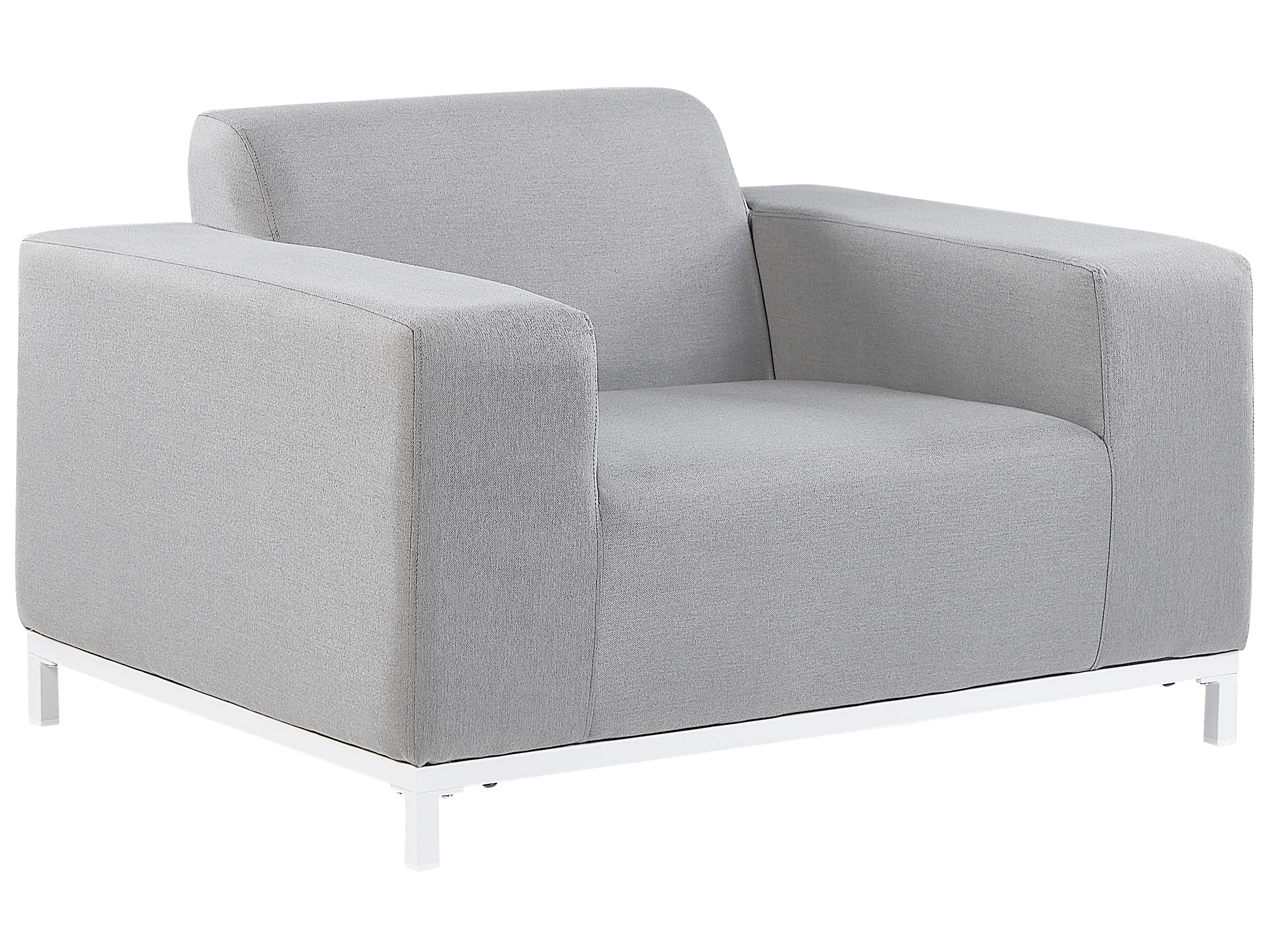 Loungeset met tafel 5-zits ROVIGO Lichtgrijs