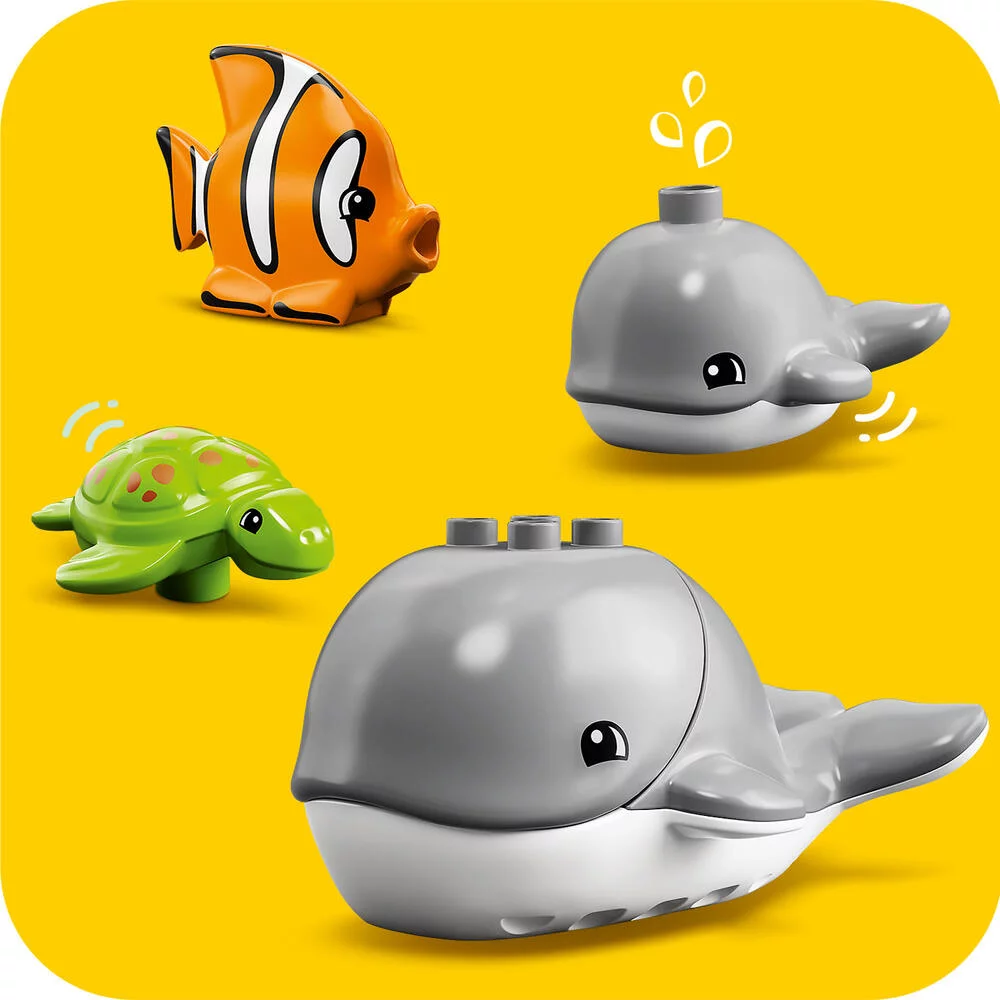 LEGO®DUPLO 10972 - ANIMAUX SAUVAGES DE L’OCEAN