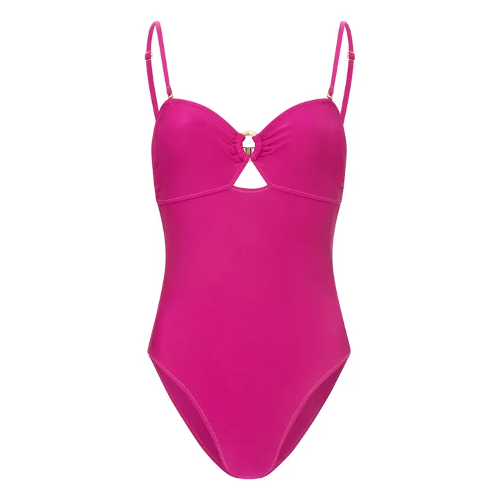 Alma Deia Maillot de bain 1 pièce Bandeau | Magenta