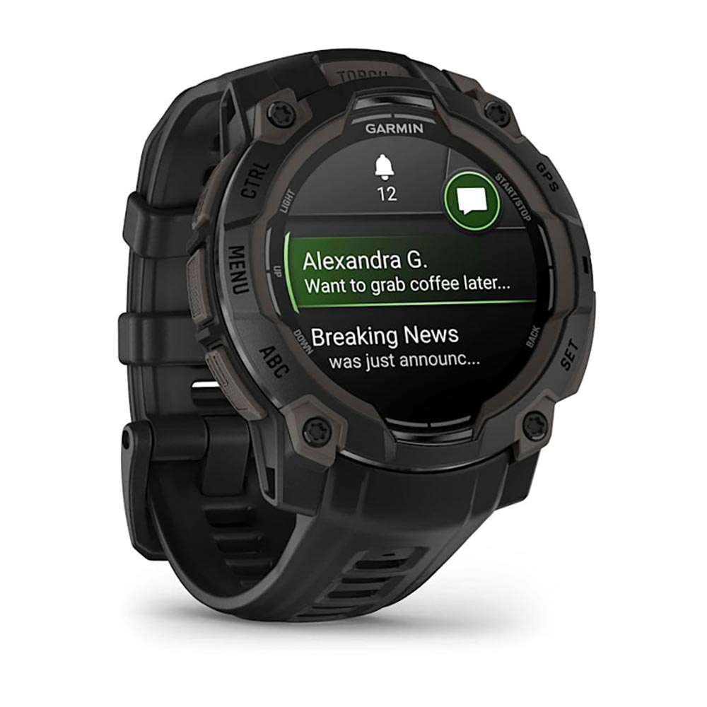 Garmin - Montre Instinct® 3 Amoled - 45 mm Noir