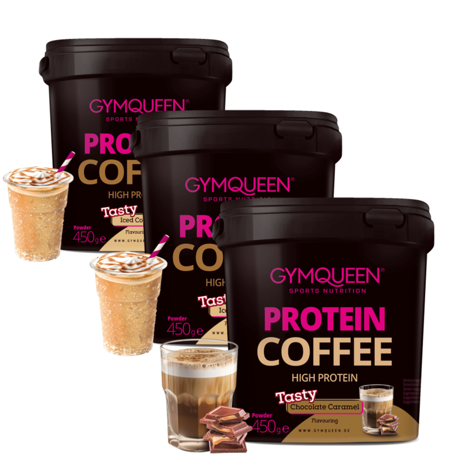 Protein Coffee 3er Pack
