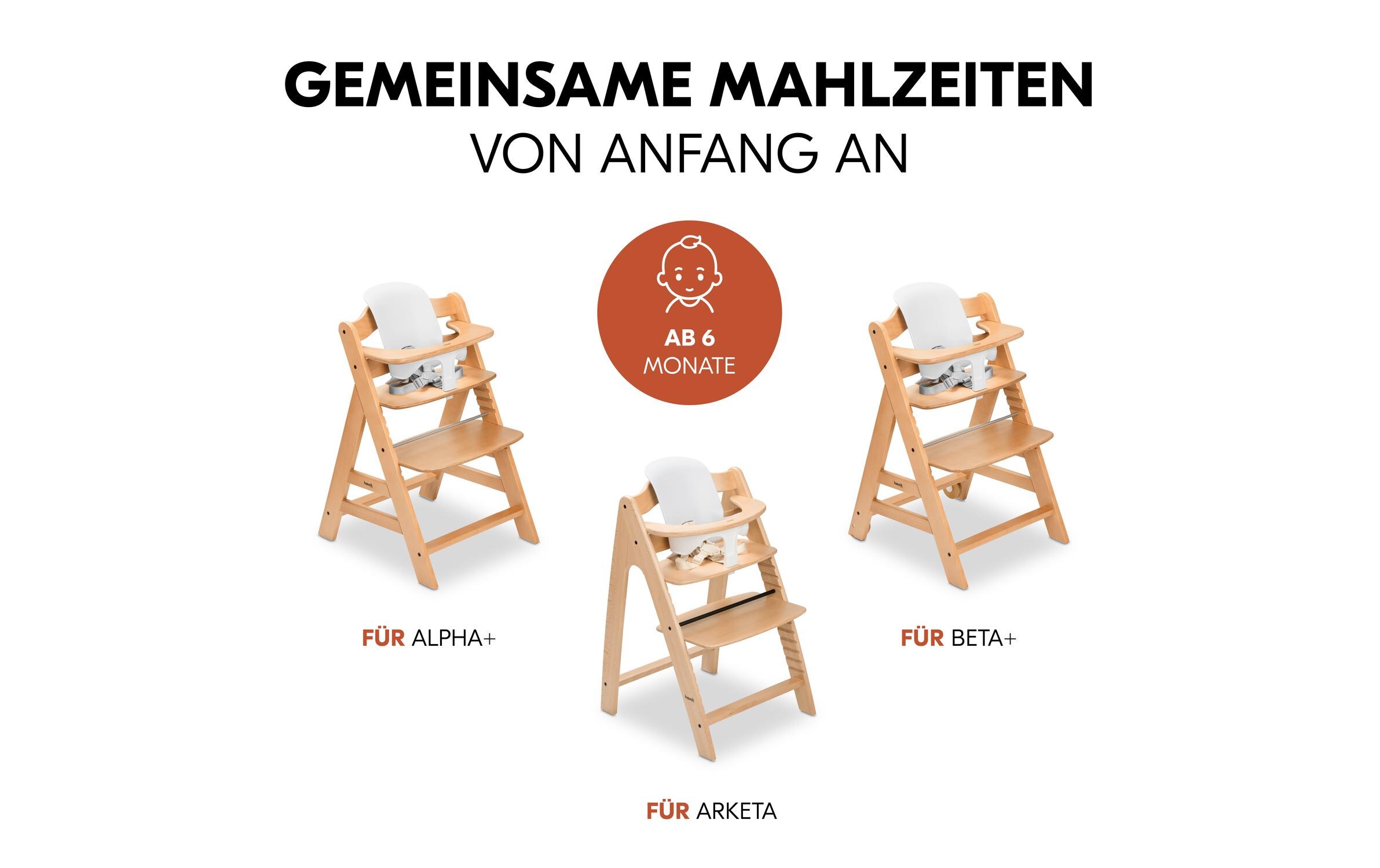 Sitzverkleinerer Highchair Baby Seat White WeissBaby-Sitz für den Hochstuhl