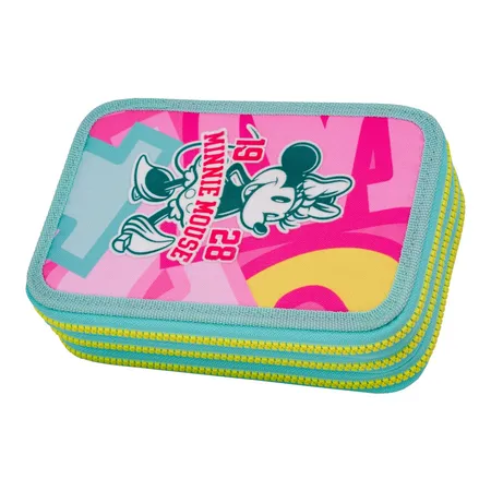 CoolPack Etui gefüllt, 3-Zip , DISNEY – MINNIE MOUSE -Kollektion 2024-