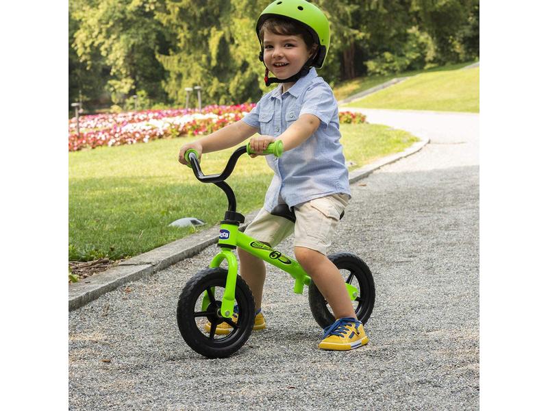 Chicco Kinder-Laufrad Green Rocket Hellgrün Kindervelo ohne Pedalen