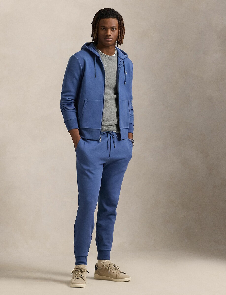 POLO RALPH LAUREN<br>Calças esportivas de malha dupla