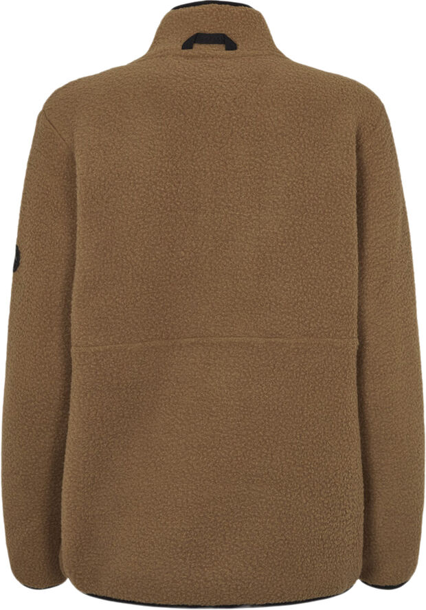 MCKINLEY Hasvik Pile fleece anorak Brun