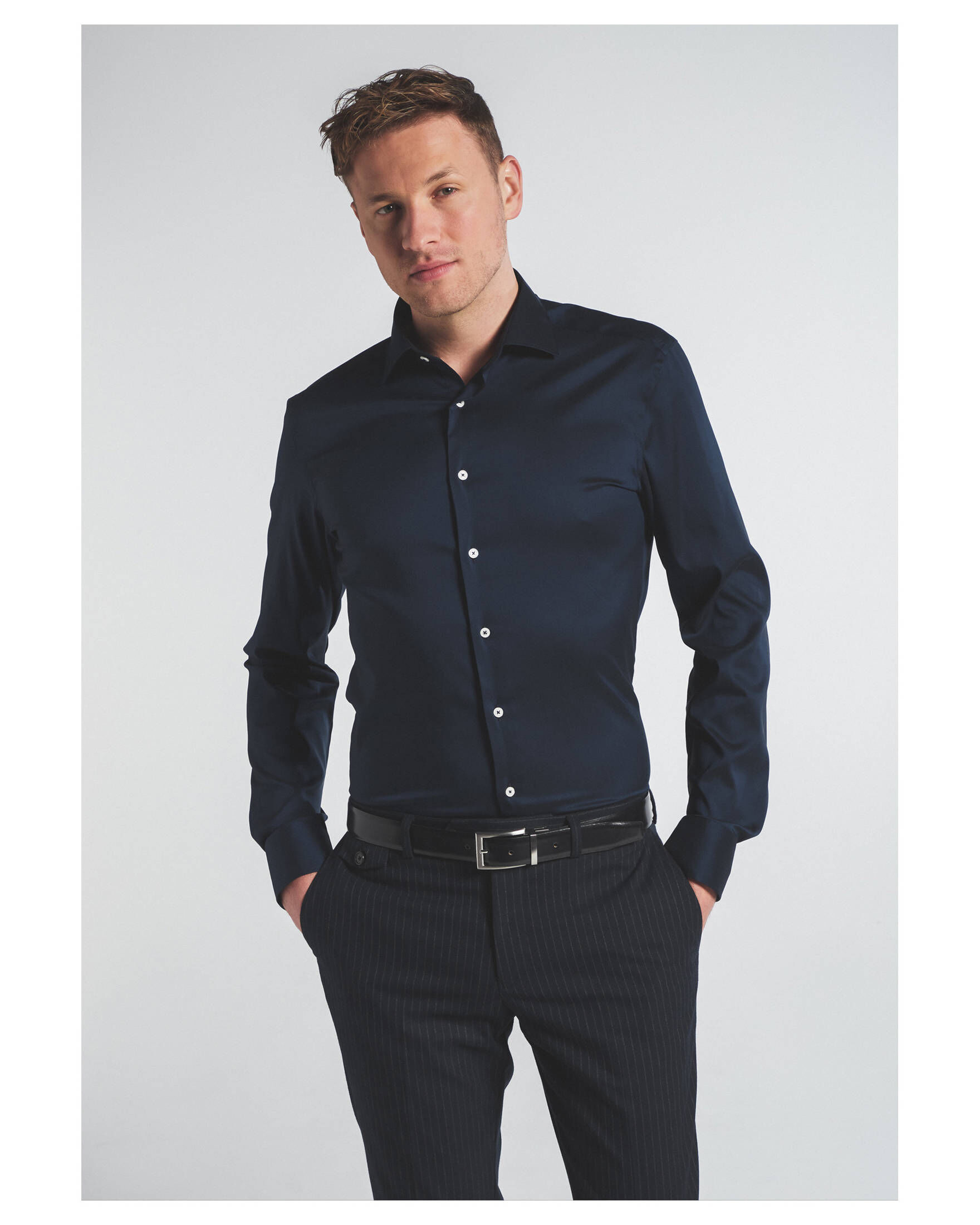 Eterna| Herren Hemd Slim Fit