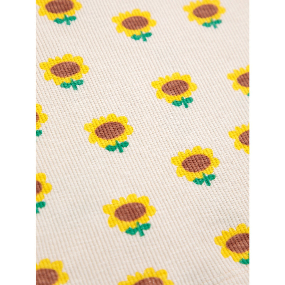 Køb Bobo Choses Beige Sunflower All Over Balloon Sleeve T-Shirt