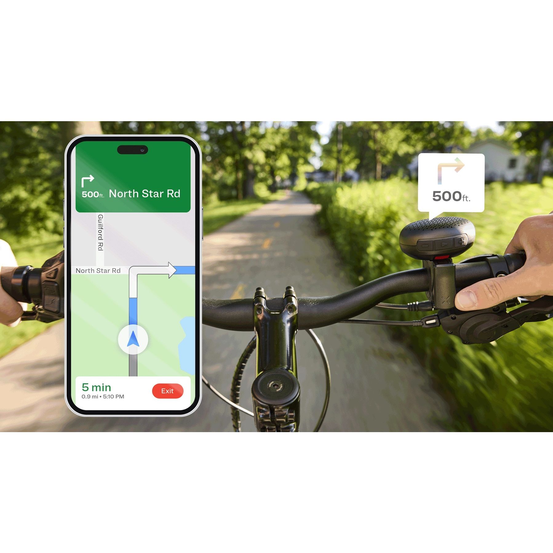 Trek BellBeats Digitale Fietsbel en Luidspreker