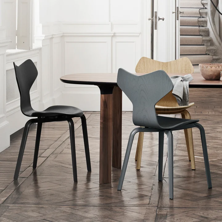 Fritz Hansen - Grand Prix Stuhl, Eiche natur