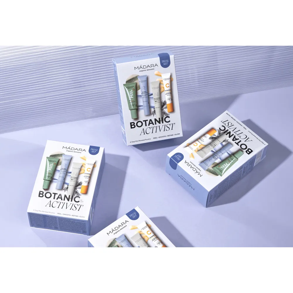 Mádara Botanic Activist 4-Step Mini Renewal Routine Set - 1 stk.