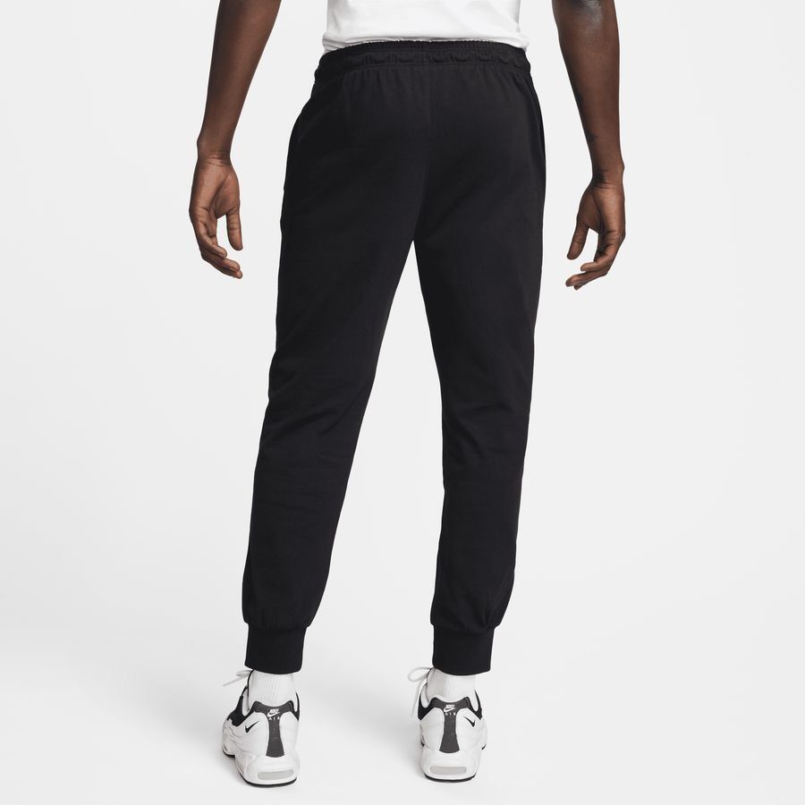 Nike Club Men's Knit Joggers BLACK/WHITE
