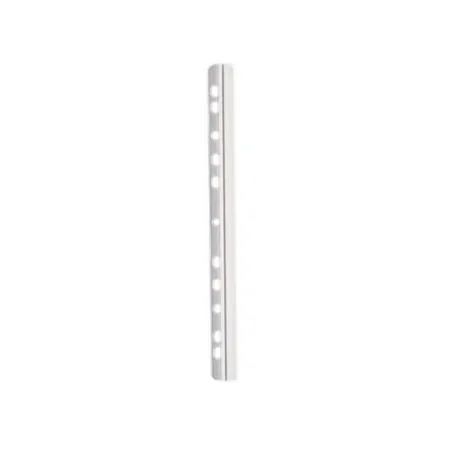 Durable 290219 Klemmschiene mit Abheftleiste, A4, 3mm, transparent, 50 Stück
