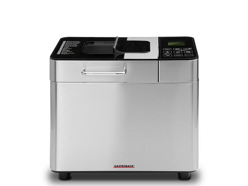 Gastroback Brotbackmaschine Design Advanced 1000 g Brotbackautomat mit 18 Programmen