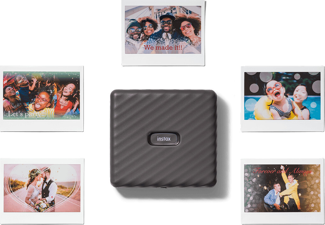 Fujifilm - Instax Link Wide Smartphone Polaroid Printer - Sort