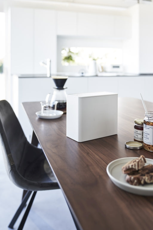 Yamazaki Koffieblik Luchtdicht - Tower - Wit