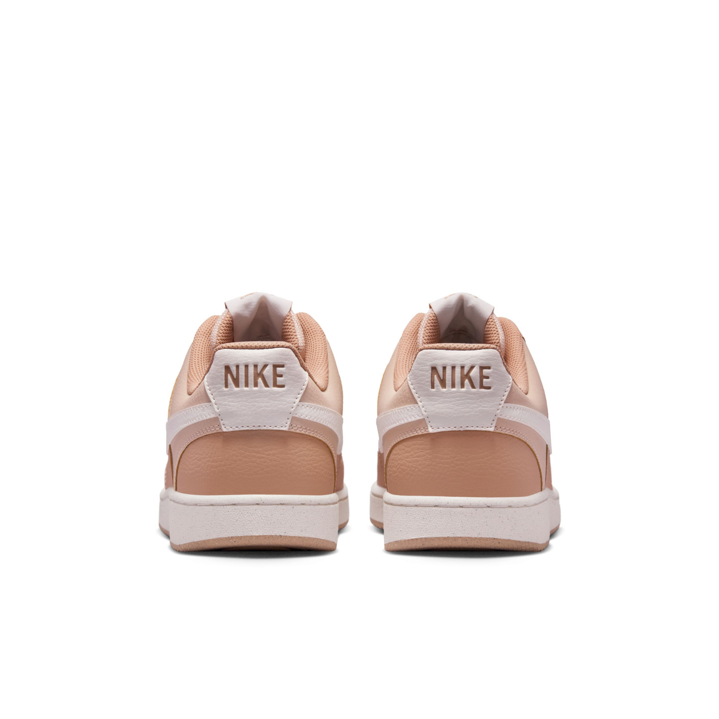 Nike Court Vision Low Sneakers Bruin Lichtbruin Wit