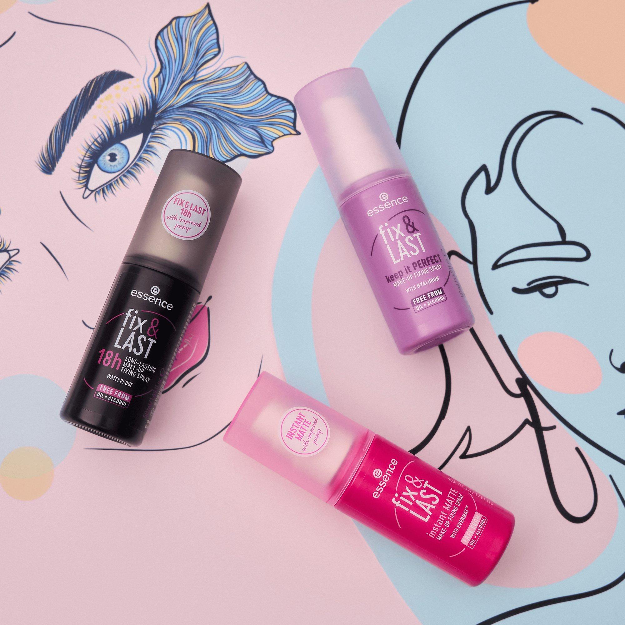 fix & LAST instant MATTE MAKE-UP FIXING SPRAY spray fixateur