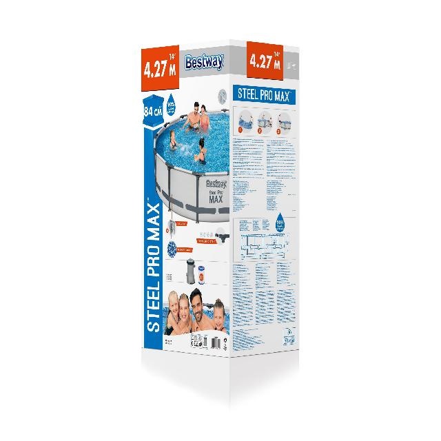 Zwembad Sirocco Frame Pro Max set Rond